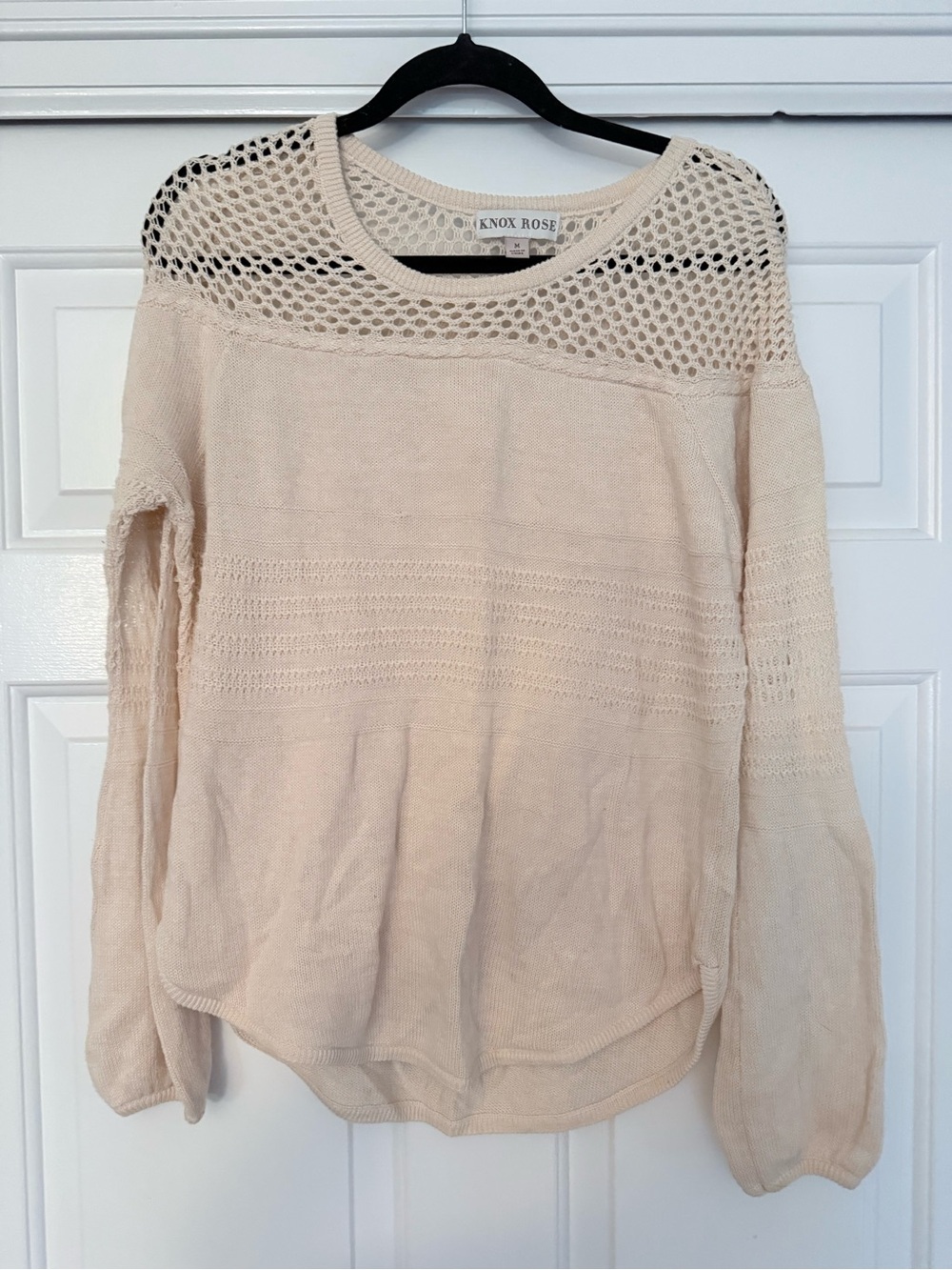 Knox Rose Lightweight Open Knit Sweater
